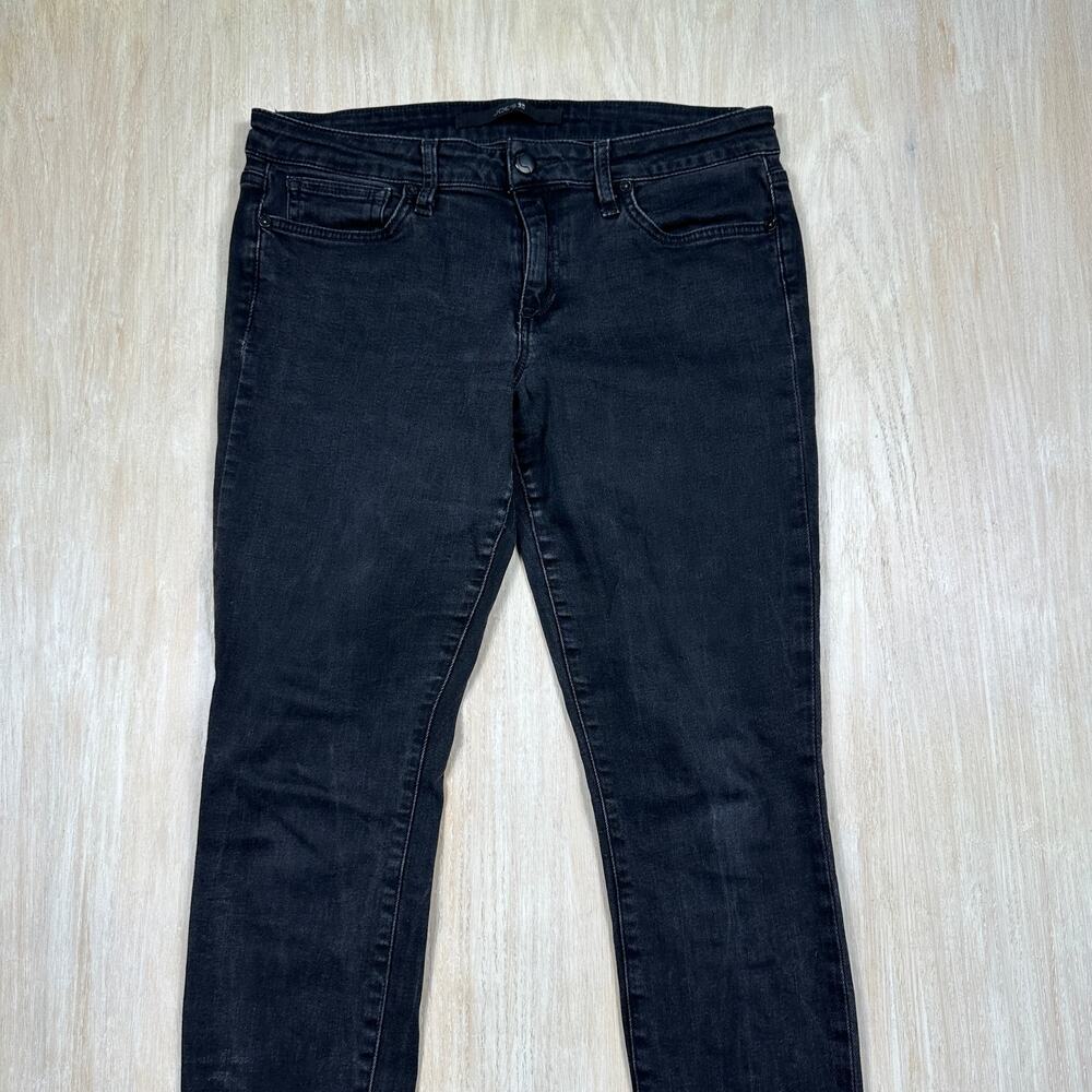 Joe’s Jeans The Skinny Black Stretch Mid Rise Slim Fit Casual Denim Jeans 31 - Picture 2 of 14